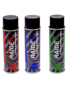 SPRAY MARCADOR  RAIDEX  - ROJO 400 cc .