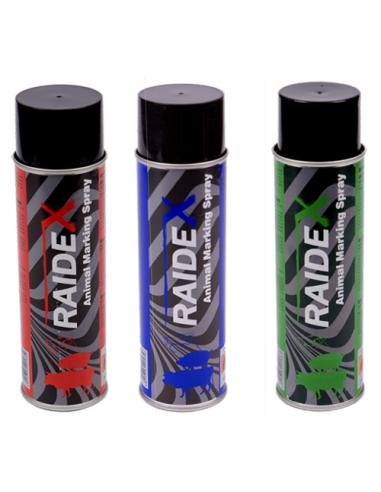 SPRAY MARCADOR RAIDEX  - VERDE 400 cc