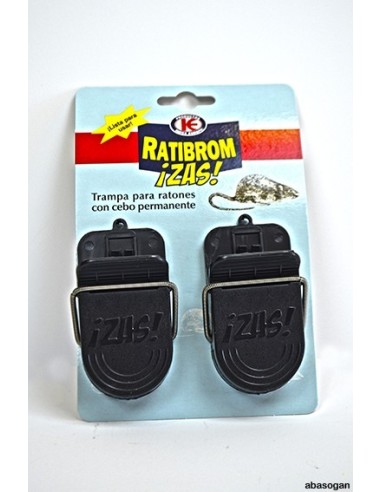 RATIBROM ZAS PARA RATONES 2 UNIDADES