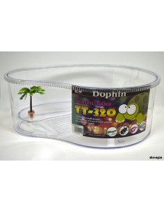TORTUGUERA DOPHIN 32CM SIN TAPA