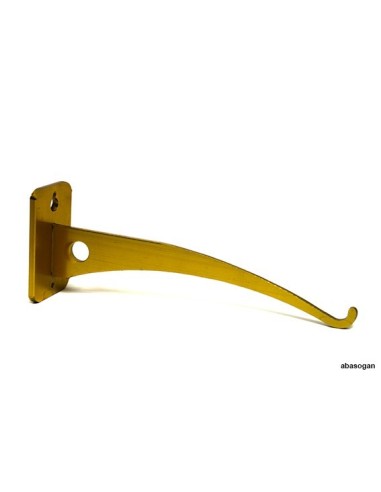 SOPORTE DE PARED PARA JAULAS DE PAJAROS COLOR DORADO