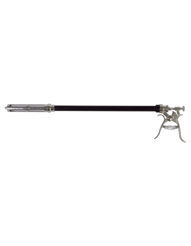 JERINGA  REVOLVER ROUX CONO LUER LOCK 50CC ALARGADOR 40CM