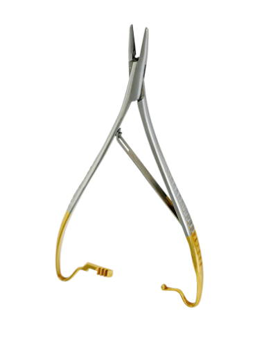PORTA AGUJAS HEGAR. TUNGSTENO - 18 cm