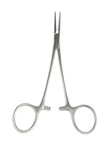 PINZA MOSQUITO HAUPTNER. RECTA. SIN DIENTE - 12.5 cm