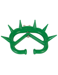 ANTITETA PLASTICO CON CIERRE - VERDE / MEDIANA