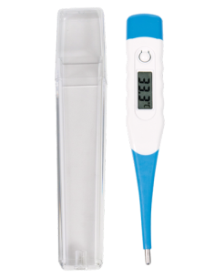 TERMÓMETRO CLÍNICO DIGITAL - FLEXIBLE Y ALARMA