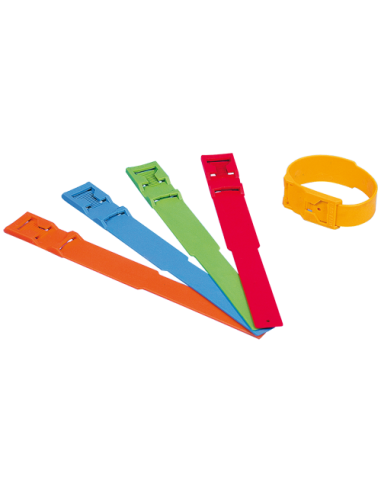 PULSERA DE PLASTICO PARA VACUNO - SIN NUMERAR 37 CM.