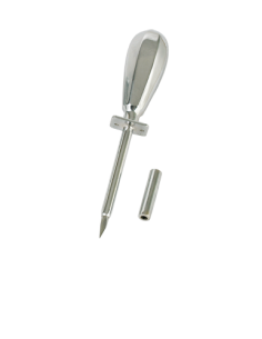 TROCAR DE METAL CON MANGO DE METAL -(3 MEDIDAS)