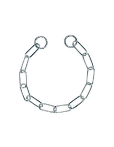 COLLAR DE CADENA PARA PERROS. LIGERO- (2 MEDIDAS)