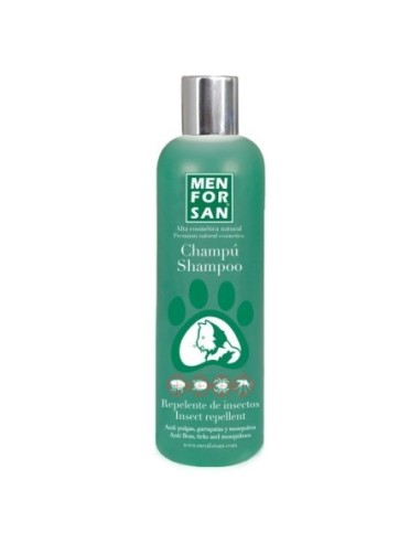 CHAMPÚ GATOS REPELENTE INSECTOS MFS 300 ML.