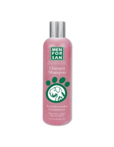 CHAMPÚ PERRO CON ACONDICIONADOR MFS- (2 MEDIDAS)