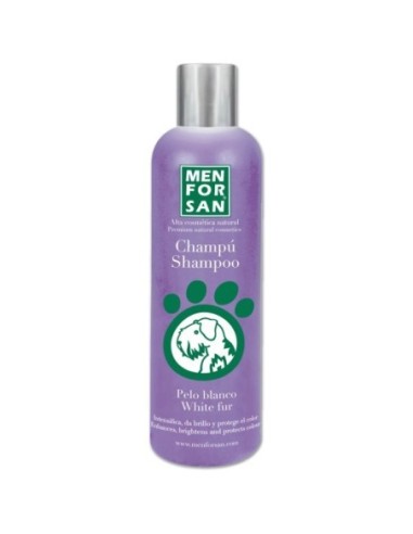 CHAMPÚ PERRO PELO BLANCO MFS 300 ML.