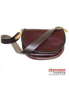 ZURRÓN DE CUERO CON VARIOS BOLSILLOS