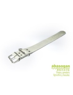 COLLAR AJUSTABLE, PIEL DE VACUNO, HECHO A MANO Y EN ESPAÑA