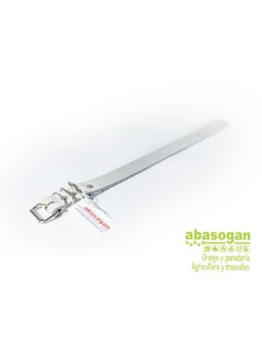 COLLAR AJUSTABLE, PIEL DE VACUNO, HECHO A MANO Y EN ESPAÑA