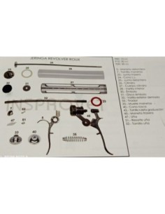 JERINGA REVOLVER ROUX RECAMBIO MANETA TRASERA (Nº 45)