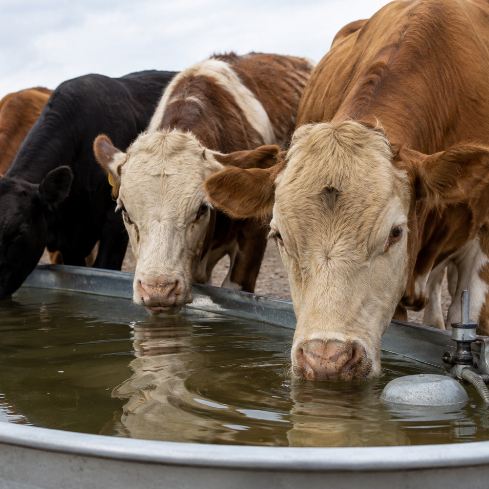 Cómo elegir el mejor bebedero para ganado: claves para vacas, ovejas y caballos